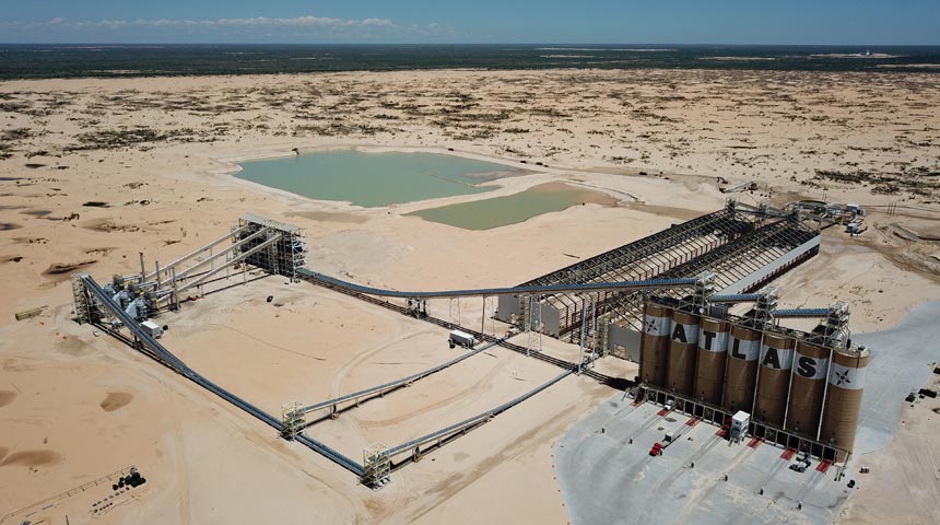 Atlas Energy Permian Frac Sand